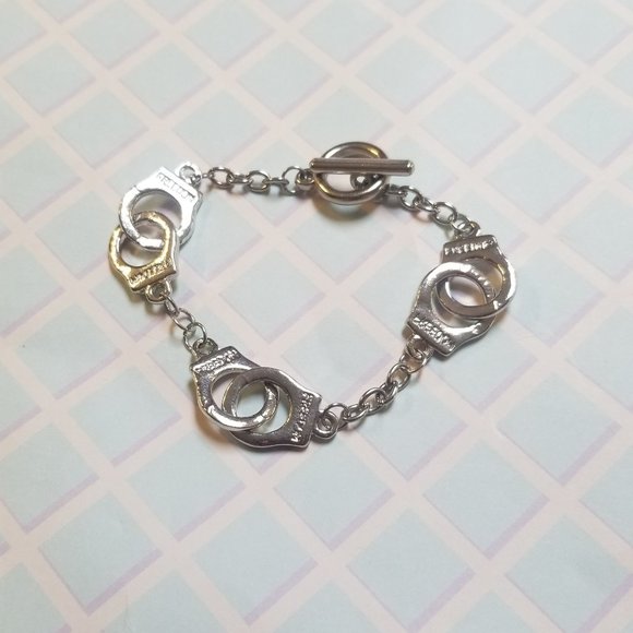 Freedom Handcuff Bracelet  Unisex - Picture 3 of 5